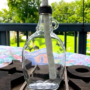 Maple syrup bottle tiki